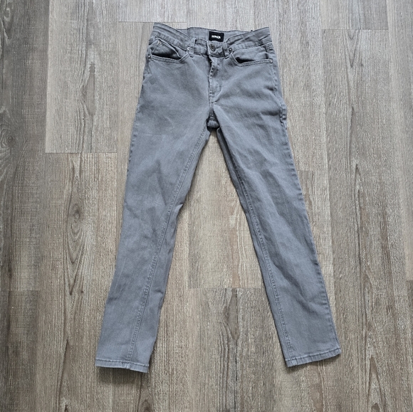 grey Hudson jeans kids size 12 with grow with me waist - Picture 4 of 4